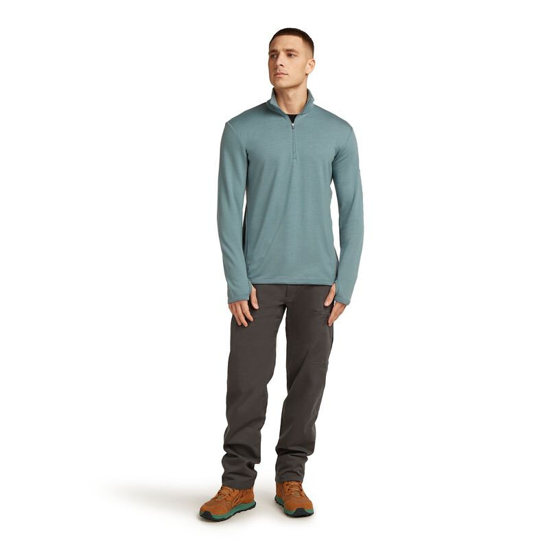 Icebreaker M Merino 300 Original LS Half Zip image number 6